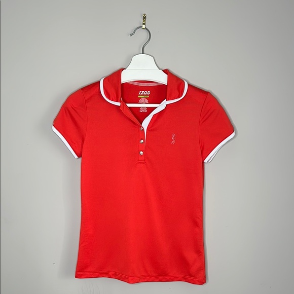 Izod Tops - Izod Vibrant Red Polo Shirt